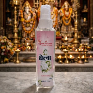 Shri Bhakti Bazar Bela Perfume Spray | Premium Floral Room Freshener for Temple & Home